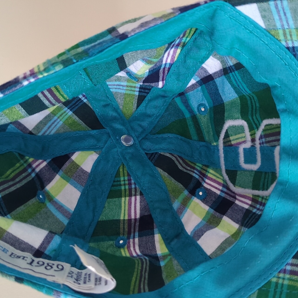 The childrens place Plaid Cap with Number 2 Patch size large 2-4 years - Picture 5 of 9